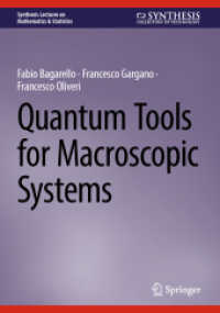 Quantum Tools for Macroscopic Systems (Synthesis Lectures on Mathematics & Statistics)