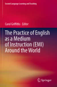 The Practice of English as a Medium of Instruction (EMI) around the World (Second Language Learning and Teaching) （2023）