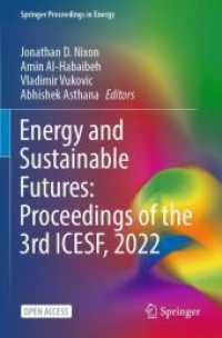 Energy and Sustainable Futures: Proceedings of the 3rd ICESF, 2022 (Springer Proceedings in Energy)