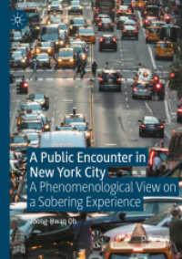 A Public Encounter in New York City : A Phenomenological View on a Sobering Experience