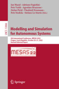 Modelling and Simulation for Autonomous Systems : 9th International Conference, MESAS 2022, Prague, Czech Republic, October 20-21, 2022, Revised Selected Papers (Lecture Notes in Computer Science)