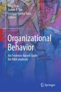Organizational Behavior : An evidence-based guide for MBA students