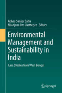 Environmental Management and Sustainability in India : Case Studies from West Bengal （2023）