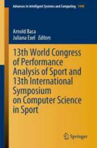 13th World Congress of Performance Analysis of Sport and 13th International Symposium on Computer Science in Sport (Advances in Intelligent Systems and Computing)