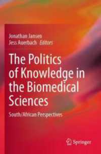 The Politics of Knowledge in the Biomedical Sciences : South/African Perspectives