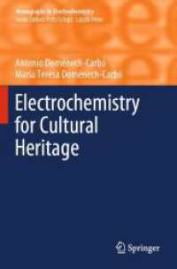 Electrochemistry for Cultural Heritage (Monographs in Electrochemistry) （2023）