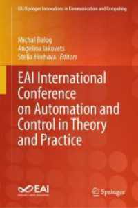 EAI International Conference on Automation and Control in Theory and Practice (Eai/springer Innovations in Communication and Computing)