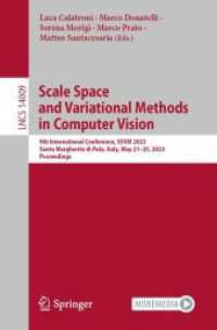 Scale Space and Variational Methods in Computer Vision : 9th International Conference, SSVM 2023, Santa Margherita di Pula, Italy, May 21-25, 2023, Proceedings (Lecture Notes in Computer Science)