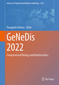 GeNeDis 2022 : Computational Biology and Bioinformatics (Advances in Experimental Medicine and Biology)