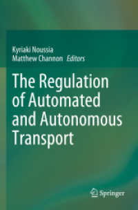 The Regulation of Automated and Autonomous Transport （2023）