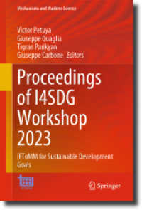 Proceedings of I4SDG Workshop 2023 : IFToMM for Sustainable Development Goals (Mechanisms and Machine Science)