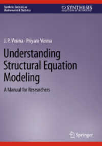 Understanding Structural Equation Modeling : A Manual for Researchers (Synthesis Lectures on Mathematics & Statistics)