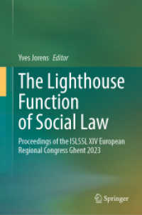 The Lighthouse Function of Social Law : Proceedings of the ISLSSL XIV European Regional Congress Ghent 2023