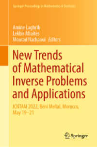 New Trends of Mathematical Inverse Problems and Applications : ICNTAM 2022, Béni Mellal, Morocco, May 19-21 (Springer Proceedings in Mathematics & Statistics)