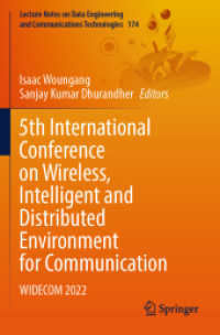 5th International Conference on Wireless, Intelligent and Distributed Environment for Communication : WIDECOM 2022 (Lecture Notes on Data Engineering and Communications Technologies) （2023）