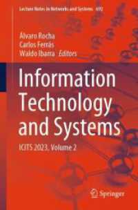 Information Technology and Systems : ICITS 2023, Volume 2 (Lecture Notes in Networks and Systems)