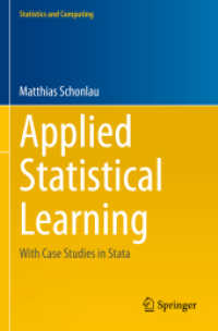 Applied Statistical Learning : With Case Studies in Stata (Statistics and Computing) （2023）