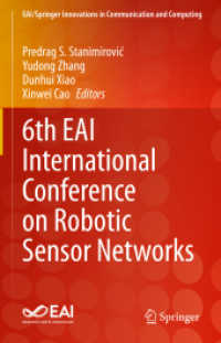 6th EAI International Conference on Robotic Sensor Networks (Eai/springer Innovations in Communication and Computing)