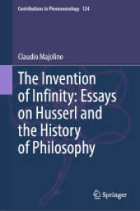 The Invention of Infinity: Essays on Husserl and the History of Philosophy (Contributions to Phenomenology)