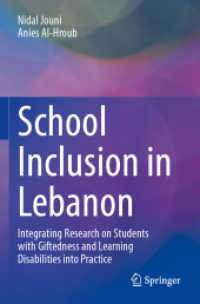 School Inclusion in Lebanon : Integrating Research on Students with Giftedness and Learning Disabilities into Practice
