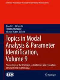 Topics in Modal Analysis & Parameter Identification, Volume 9 : Proceedings of the 41st IMAC, a Conference and Exposition on Structural Dynamics 2023 (Conference Proceedings of the Society for Experimental Mechanics Series)