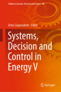 Systems, Decision and Control in Energy V (Studies in Systems, Decision and Control)