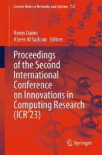 Proceedings of the Second International Conference on Innovations in Computing Research (ICR'23) (Lecture Notes in Networks and Systems)