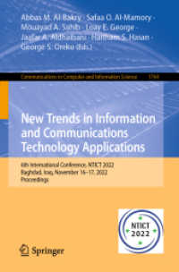 New Trends in Information and Communications Technology Applications : 6th International Conference, NTICT 2022, Baghdad, Iraq, November 16-17, 2022, Proceedings (Communications in Computer and Information Science)