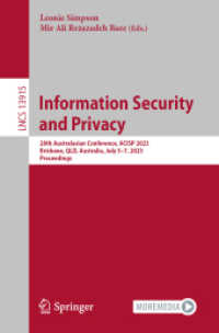 Information Security and Privacy : 28th Australasian Conference, ACISP 2023, Brisbane, QLD, Australia, July 5-7, 2023, Proceedings (Lecture Notes in Computer Science)