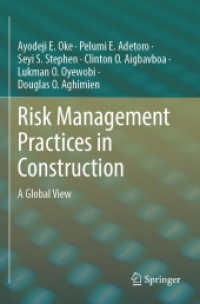 Risk Management Practices in Construction : A Global View （2023）