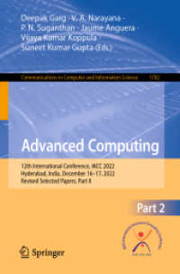 Advanced Computing : 12th International Conference, IACC 2022, Hyderabad, India, December 16-17, 2022, Revised Selected Papers, Part II (Communications in Computer and Information Science)