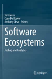 Software Ecosystems : Tooling and Analytics