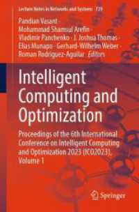 Intelligent Computing and Optimization : Proceedings of the 6th International Conference on Intelligent Computing and Optimization 2023 (ICO2023), Volume 1 (Lecture Notes in Networks and Systems)