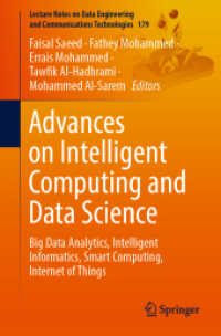 Advances on Intelligent Computing and Data Science : Big Data Analytics, Intelligent Informatics, Smart Computing, Internet of Things (Lecture Notes on Data Engineering and Communications Technologies)