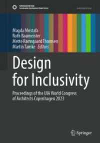 Design for Inclusivity : Proceedings of the UIA World Congress of Architects Copenhagen 2023 (Sustainable Development Goals Series)