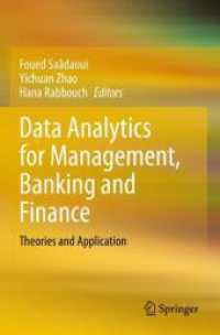 Data Analytics for Management, Banking and Finance : Theories and Application