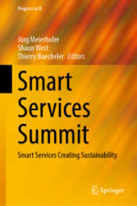 Smart Services Summit : Smart Services Creating Sustainability (Progress in Is)