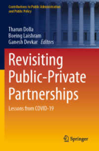 Revisiting Public-Private Partnerships : Lessons from COVID-19 (Contributions to Public Administration and Public Policy)