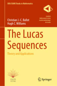 The Lucas Sequences : Theory and Applications (Cms/caims Books in Mathematics)