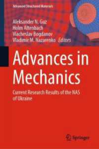 Advances in Mechanics : Current Research Results of the NAS of Ukraine (Advanced Structured Materials)