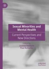 Sexual Minorities and Mental Health : Current Perspectives and New Directions