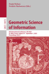 Geometric Science of Information : 6th International Conference, GSI 2023, St. Malo, France, August 30 - September 1, 2023, Proceedings, Part II (Lecture Notes in Computer Science)