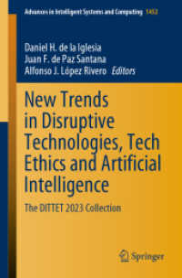 New Trends in Disruptive Technologies, Tech Ethics and Artificial Intelligence : The DITTET 2023 Collection (Advances in Intelligent Systems and Computing)