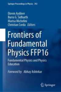 Frontiers of Fundamental Physics FFP16 : Fundamental Physics and Physics Education (Springer Proceedings in Physics)