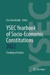 YSEC Yearbook of Socio-Economic Constitutions 2022 : Funding of Justice (Ysec Yearbook of Socio-economic Constitutions)