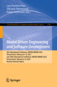 Model-Driven Engineering and Software Development : 9th International Conference, MODELSWARD 2021, Virtual Event, February 8-10, 2021, and 10th International Conference, MODELSWARD 2022, Virtual Event, February 6-8, 2022, Revised Selected Papers (Com