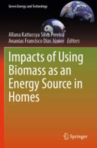 Impacts of Using Biomass as an Energy Source in Homes (Green Energy and Technology) （2023）