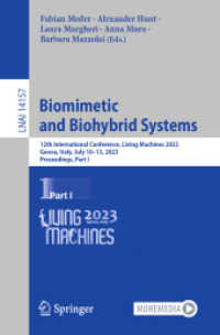 Biomimetic and Biohybrid Systems : 12th International Conference, Living Machines 2023, Genoa, Italy, July 10-13, 2023, Proceedings, Part I (Lecture Notes in Computer Science)
