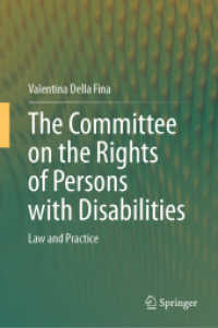The Committee on the Rights of Persons with Disabilities : Law and Practice