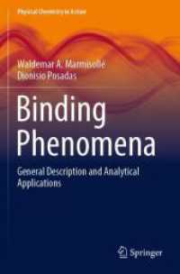 Binding Phenomena : General Description and Analytical Applications (Physical Chemistry in Action)